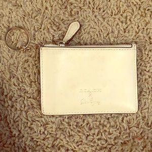 NWOT Coach for Selena Gomez keychain wallet